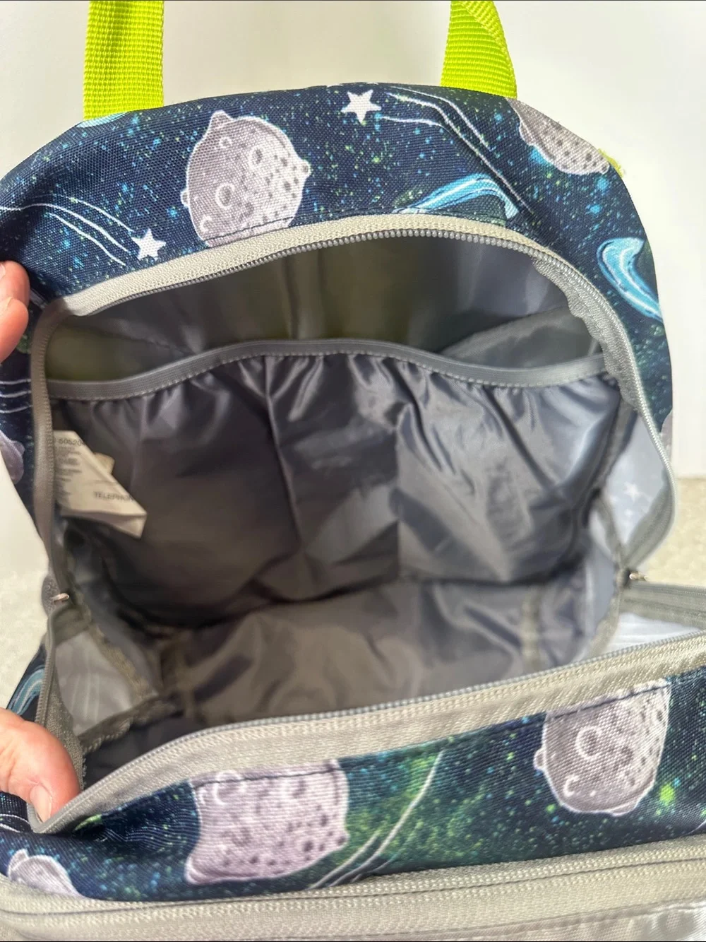 L.L.Bean Kids Bean’s Explorer Book Pack Print III 25L Night Space